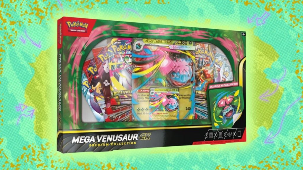 Unbeatable Deal: Save $31.60 on Mega Venusaur EX Premium Collection at TCGplayer