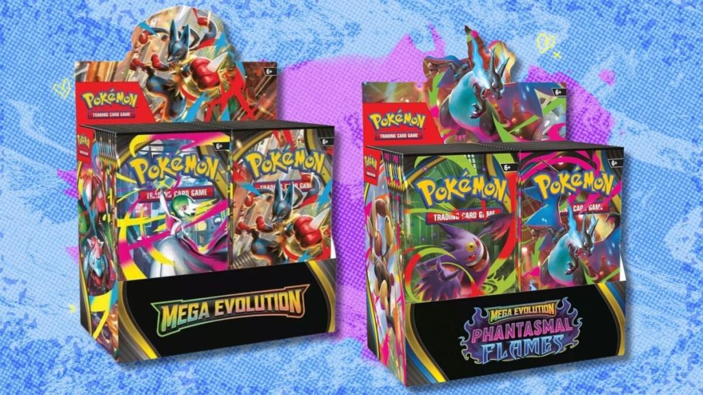 Unbeatable Savings on Mega Evolution and Phantasmal Flames Booster Boxes at TCGplayer vs. Amazon