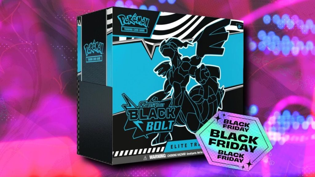 Unbeatable Savings on Pokémon TCG Black Bolt Elite Trainer Box at Amazon