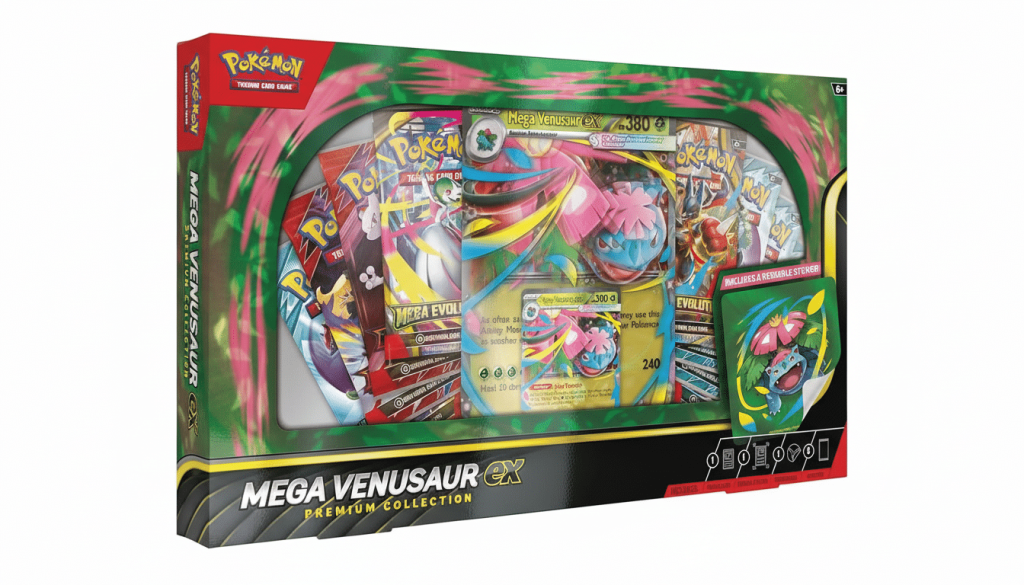 Mega Venusaur EX Box Sees 13% Price Cut in Latest Pokémon TCG Offer