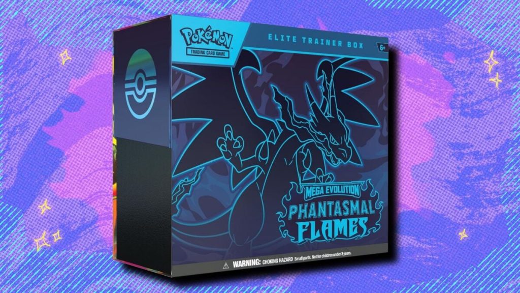 Ultimate Pokémon TCG Phantasmal Flames Elite Trainer Box Bargain on Amazon