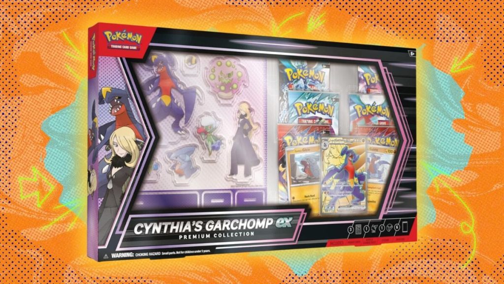 Unbeatable Deal: Cynthia’s Garchomp ex Premium Collection on Amazon